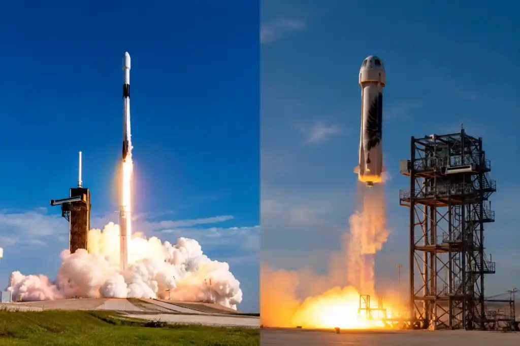 SpaceX vs Blue Origin The Battle for the Future of Space
