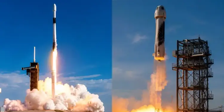 SpaceX vs Blue Origin The Battle for the Future of Space