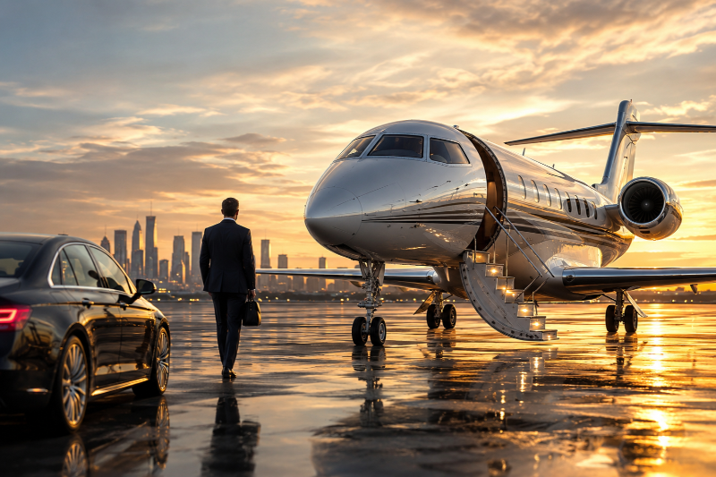 The Private Jet Companies Favored by Global Wealth