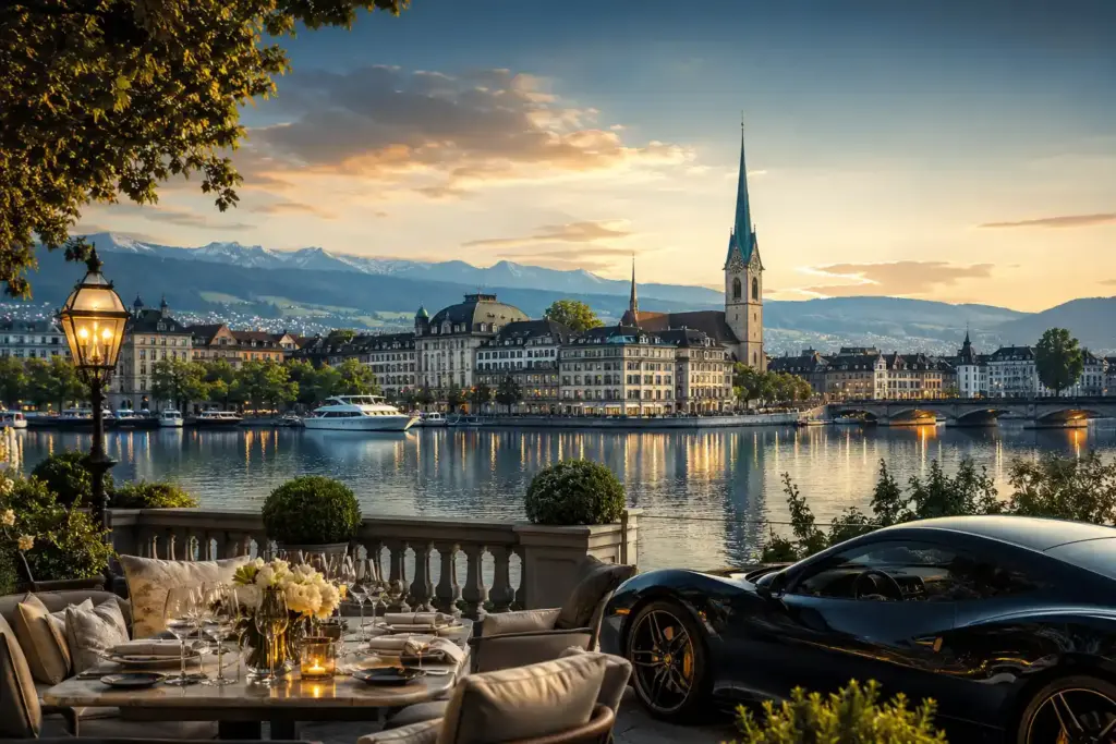 Where Millionaires Stay, Dine, and Unwind in Zurich