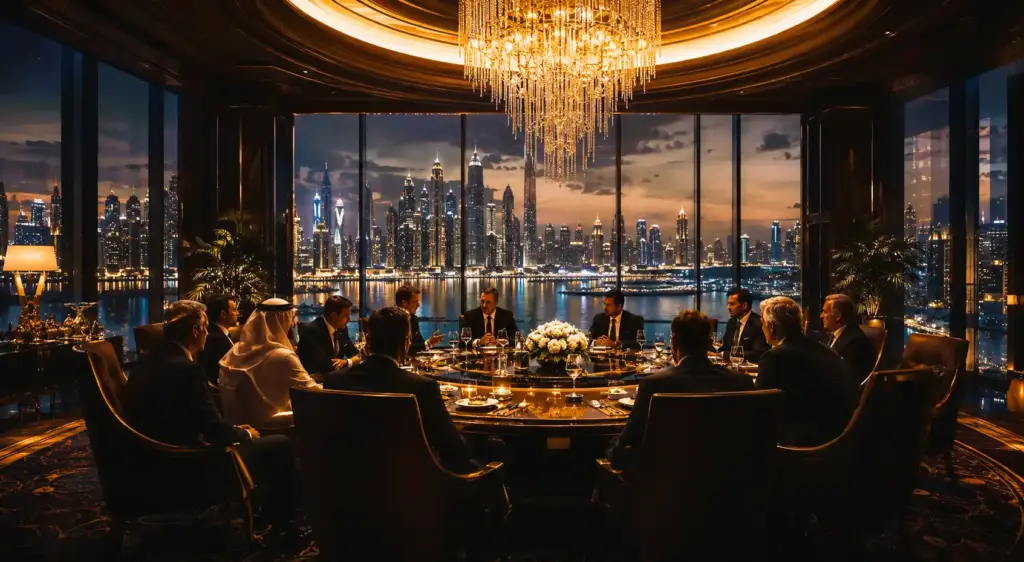 Where the World's Wealthiest Gather Behind Closed Doors
