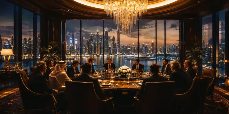 Where the World's Wealthiest Gather Behind Closed Doors