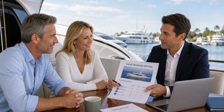 yacht financing options superyacht at anchor