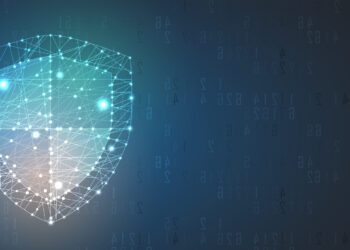 Cyber security and information or network protection. Future cyber technology web services for business and internet project