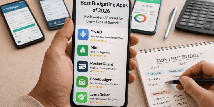 best budgeting apps for beginners in 2026