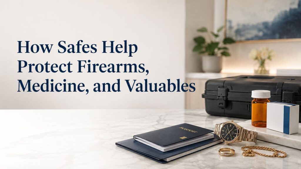 How Safes Help Protect Firearms, Medicine, and Valuables