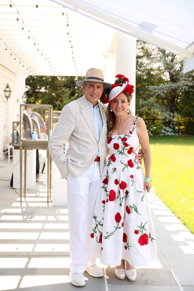 Kenneth & Maria Fishel with Asprey Polo Summer Garden Party