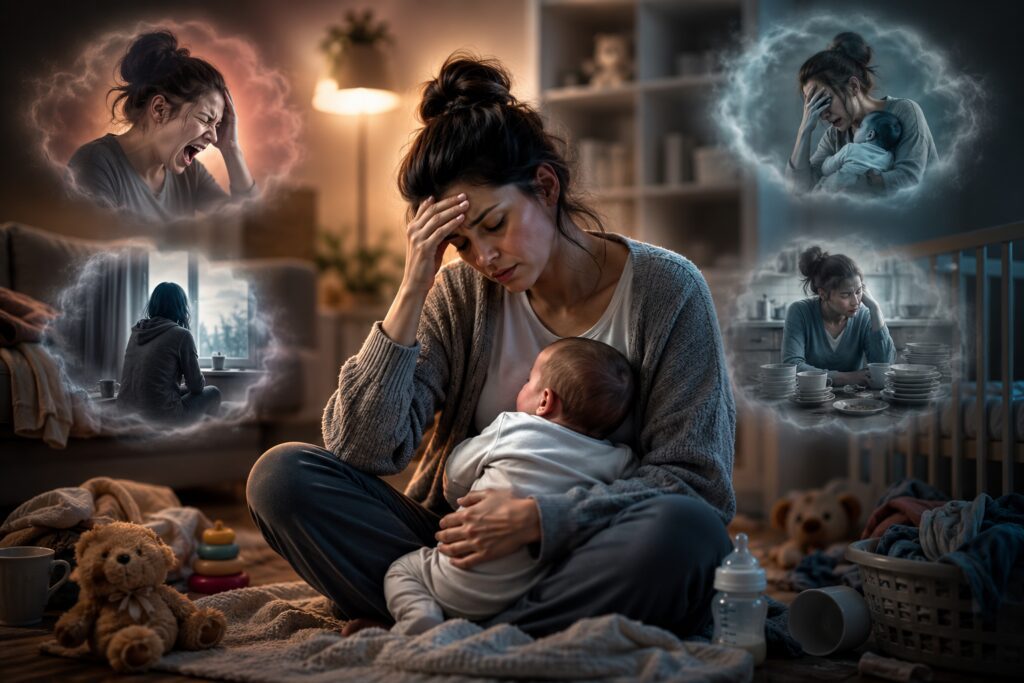 Maternal Burnout Symptoms: The Complete Guide to Signs, Causes, and Recovery