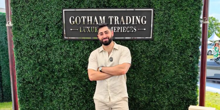 CEO and Founder Nathan Yakubov at the Hamptons Concours Randluxury Event