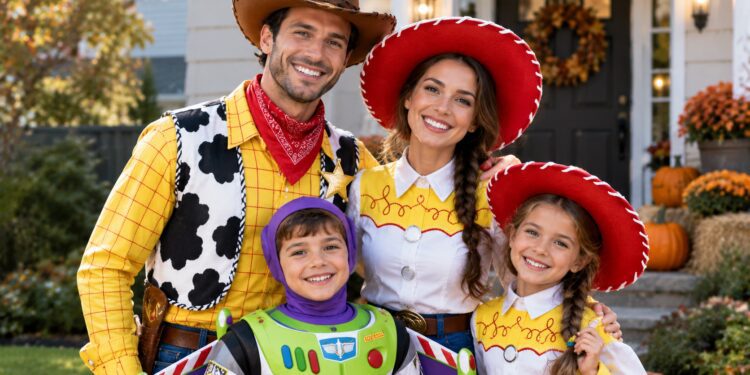 Family Costume Ideas for 4: The Complete 2025-2026 Halloween Guide