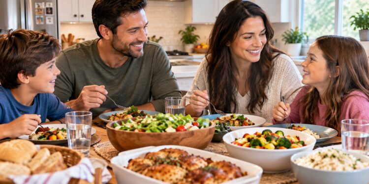 Healthy Dinner Ideas for Family: The Complete Guide (Quick, Easy, Budget-Friendly & Kid-Approved)