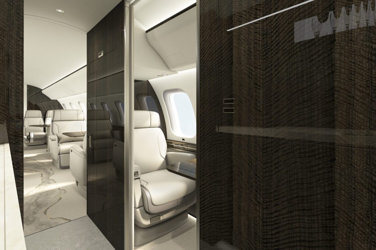 Global 8000 Crew Rest Area