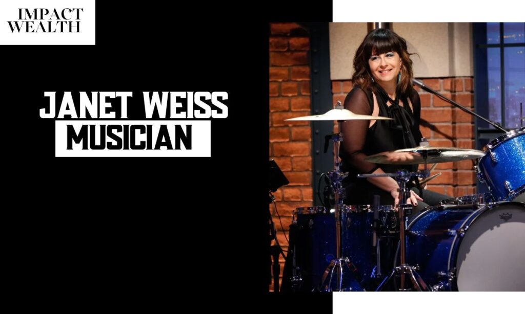 Janet Weiss, the Musician (Sleater-Kinney Drummer)