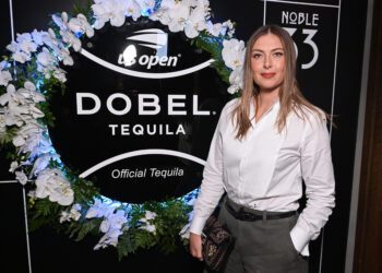 NEW YORK, NEW YORK - SEPTEMBER 12: Maria Sharapova attends Dobel Tequila Club Presents: Official US Open After Party at Noble33's Mēdüzā Mediterrania on September 12, 2026 in New York City. (Photo by Bryan Bedder/Getty Images for Dobel Tequila)