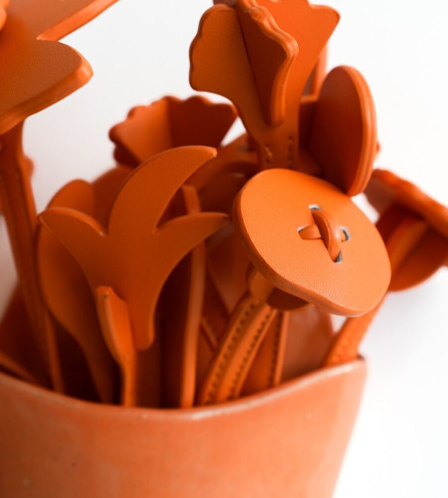 Orange - Close Up - Editions Ceramic Vase
