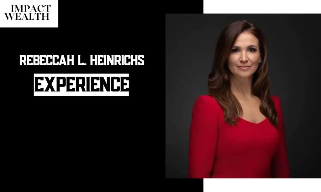 Rebeccah L. Heinrichs Government and Advisory Experience
