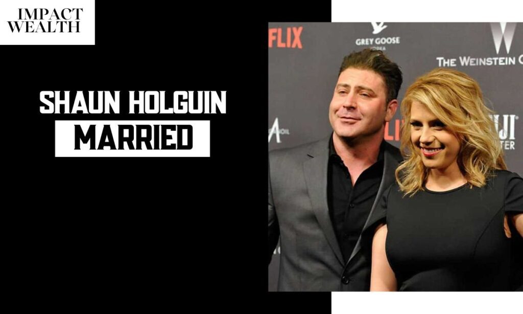 Is Shaun Holguin Married Now?