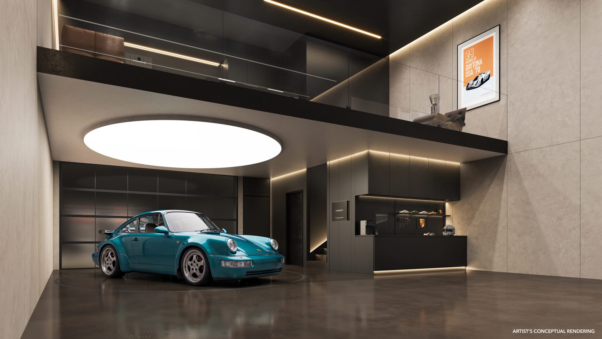 Porsche Design Concours Interior