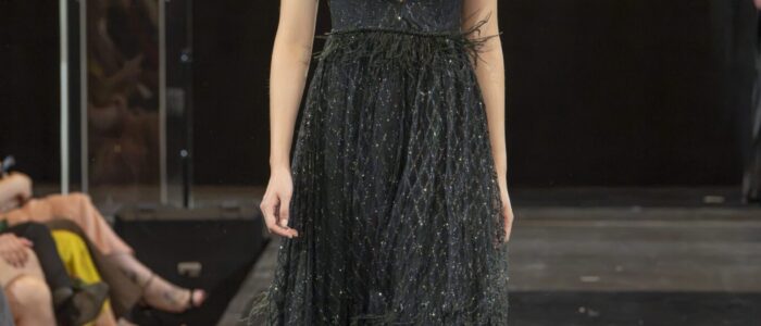 NY: House of Vanderbilt presents Vanderbilt & Seewald Global Studio NYFW designer Hayari Runway at Vanderbilt Hall in Grand Central Station in New York, NY