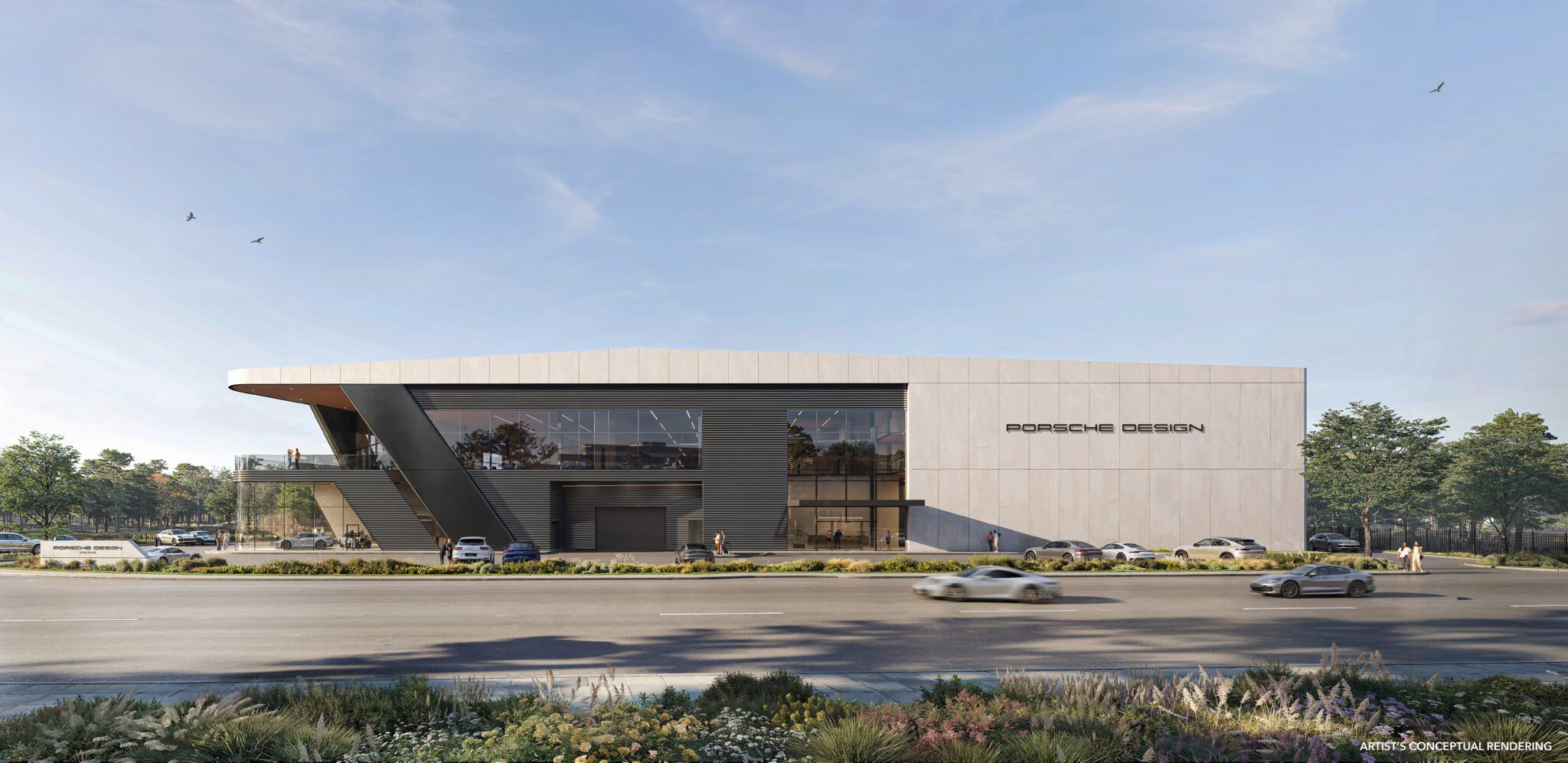 Dallas-Exterior Street View_Porsche Design Concours